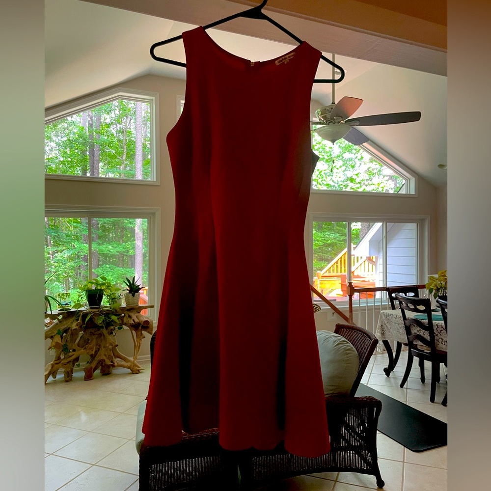Beautiful red dress great for church